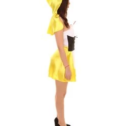 HPO Adult Women's Hot Carton Costume | Orange Cosplay Costume