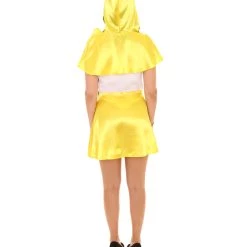 HPO Adult Women's Hot Carton Costume | Orange Cosplay Costume