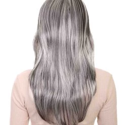 HPO Women's Womens Sinister Witch Wig | Horror Cosplay Halloween Wig | Premium Breathable Capless Cap