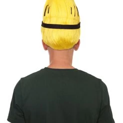 HPO Animation Yellow Mens Wig | Yellow Cartoon Wig | Premium Breathable Capless Cap