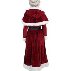HPO Adult Women's Deluxe Classic Mrs. Santa Claus Costume | Multi Cosplay Xmas Costume