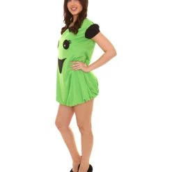 HPO Adult Women's Ghost Dress | Green Halloween Costume