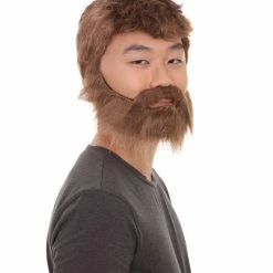 HPO Men's Thunder Mens Wig | Tv Movie Famous Wig | Premium Breathable Capless Cap