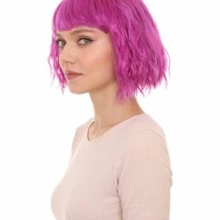 HPO Womens Party Ready Fancy Cosplay Halloween Wigs | Lots Of Color Choices | Premium Breathable Capless Cap