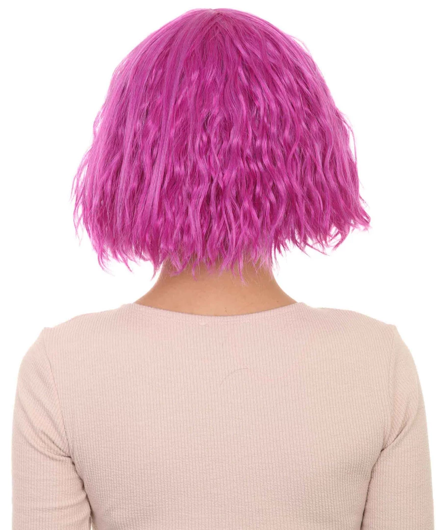 HPO Womens Party Ready Fancy Cosplay Halloween Wigs | Lots Of Color Choices | Premium Breathable Capless Cap