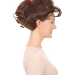 HPO TV Show Womens Wig | Fancy Party Event Ready Halloween Wig | Premium Breathable Capless Cap