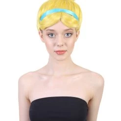 HPO SALE CinderPrincess Wig | Character Halloween Wig | Premium Breathable Capless Cap