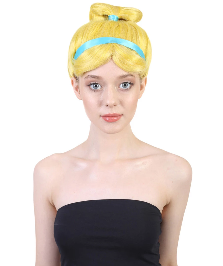 HPO SALE CinderPrincess Wig | Character Halloween Wig | Premium Breathable Capless Cap