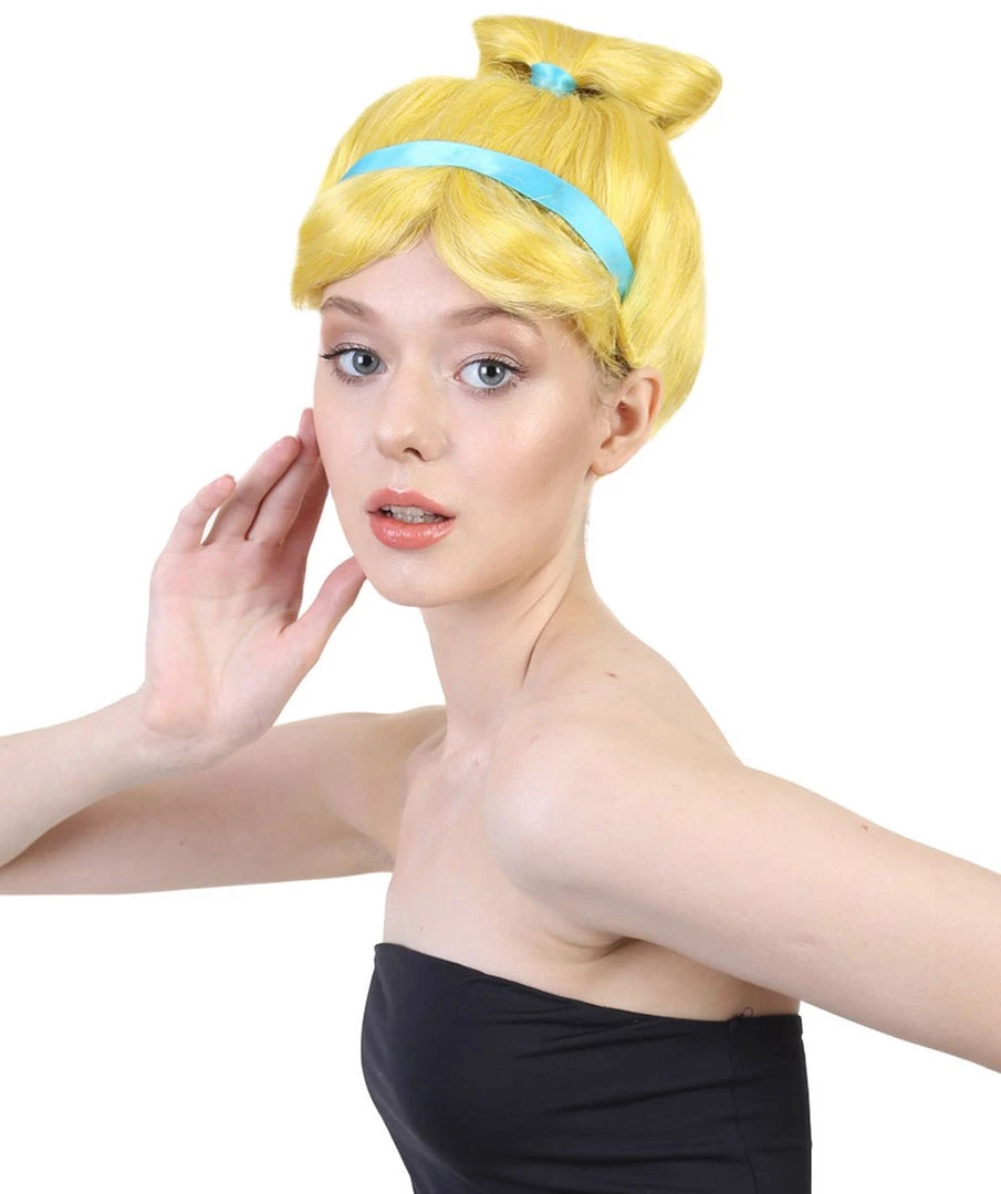 HPO SALE CinderPrincess Wig | Character Halloween Wig | Premium Breathable Capless Cap