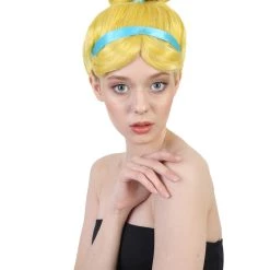 HPO SALE CinderPrincess Wig | Character Halloween Wig | Premium Breathable Capless Cap