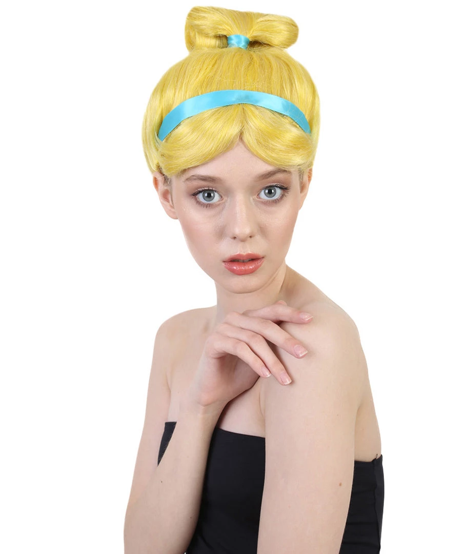 HPO SALE CinderPrincess Wig | Character Halloween Wig | Premium Breathable Capless Cap