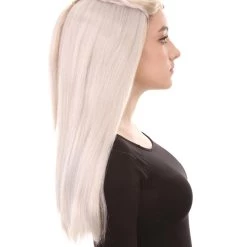 HPO Witch Womens Wig | Blonde Long Vintage Wig | Premium Breathable Capless Cap Men's