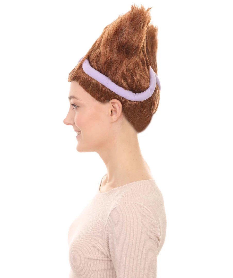 HPO Women's TV Movie Character Wig | Auburn Wigs | Premium Breathable Capless Cap