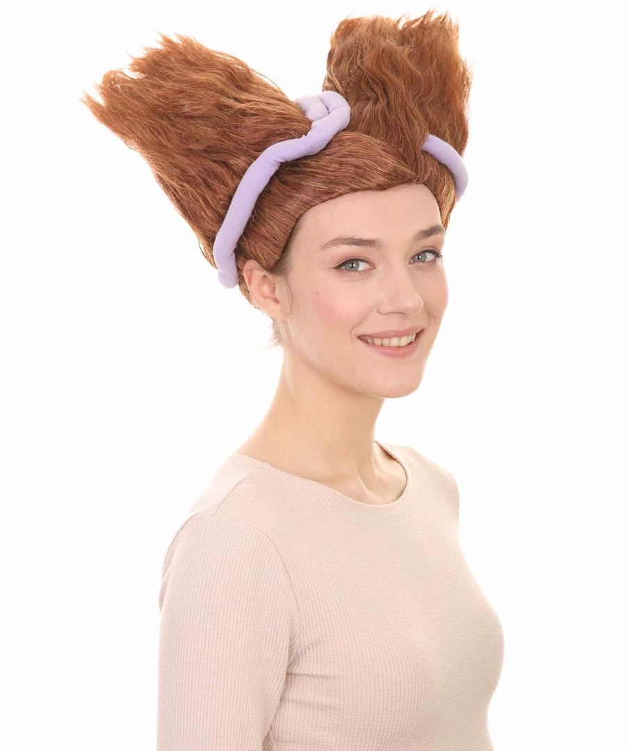HPO Women's TV Movie Character Wig | Auburn Wigs | Premium Breathable Capless Cap