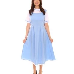 HPO Adult Women's Novel Costume | Blue Cosplay Costume