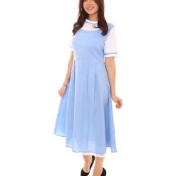 HPO Adult Women's Novel Costume | Blue Cosplay Costume