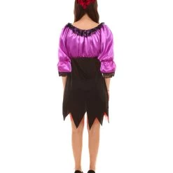 HPO Adult Women's Sexy Pirate Costume | Dk Purple Cosplay Costume