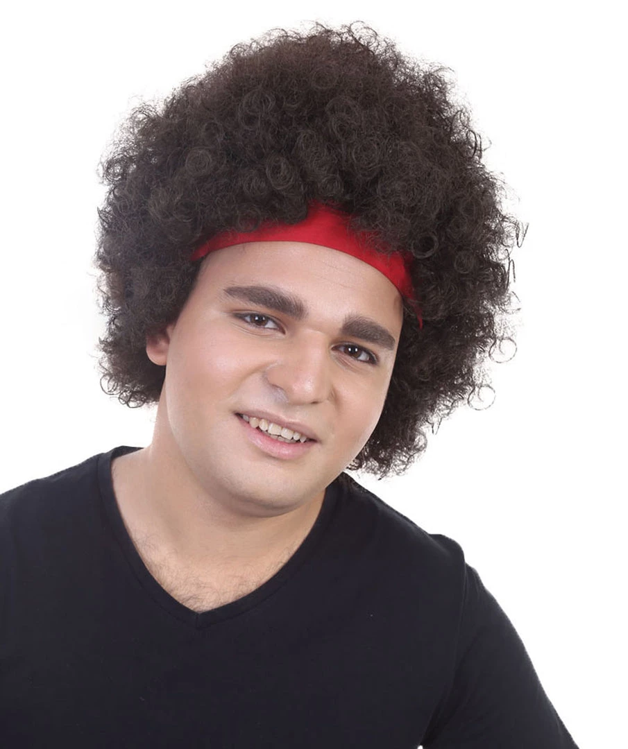 HPO Kids Oversized Afro Wig | Black Halloween Wig