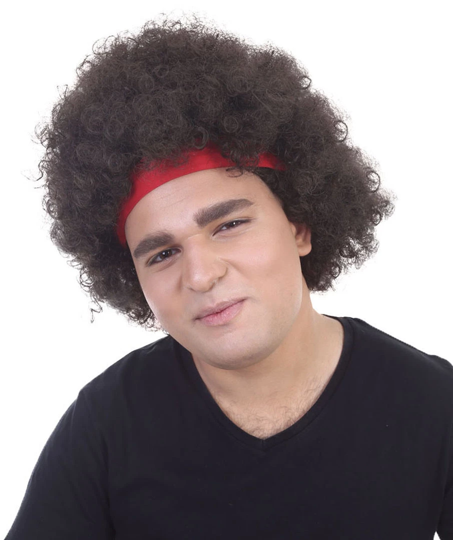 HPO Kids Oversized Afro Wig | Black Halloween Wig