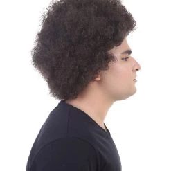 HPO Kids Oversized Afro Wig | Black Halloween Wig