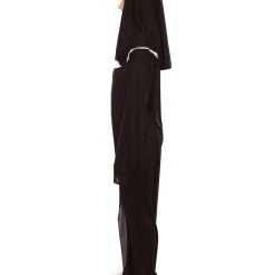 HPO Adult Women's Nun Outfit Costume | Black Halloween Costume