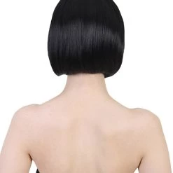 BC Cosplay Princess Snow Wig | Black Character Cosplay Halloween Wig | Premium Breathable Capless Cap