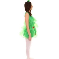 HPO Adult Women's Tree Dress Holiday Costume | Multi Christmas Costume