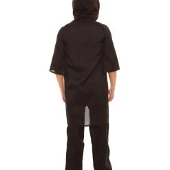 HPO Adult Men's Costume For Cosplay Wizard Costume | Black Halloween Costume