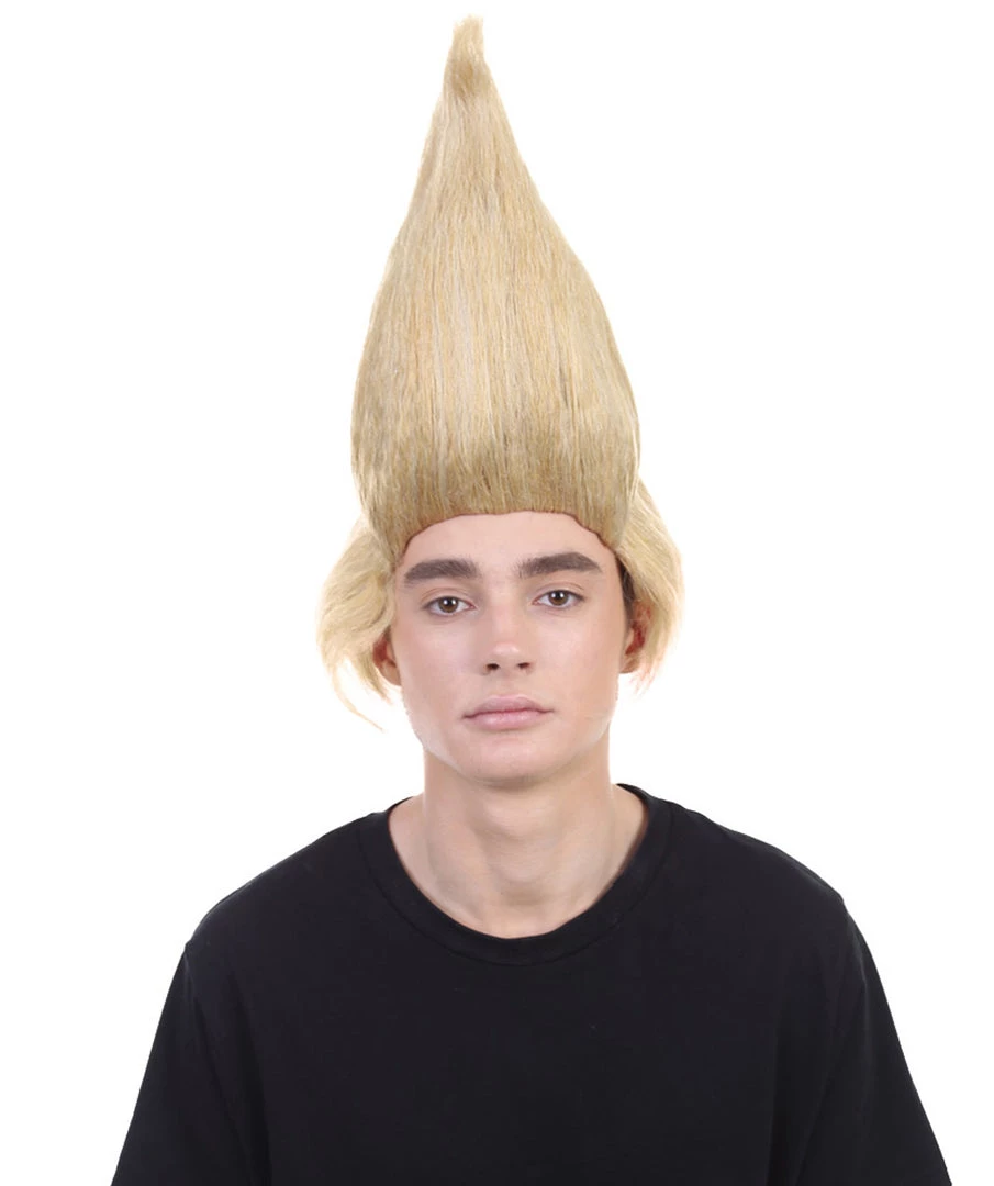 HPO President Mens II Straight Angle Wind Blown Wig | Blonde Wig | Premium Breathable Capless Cap