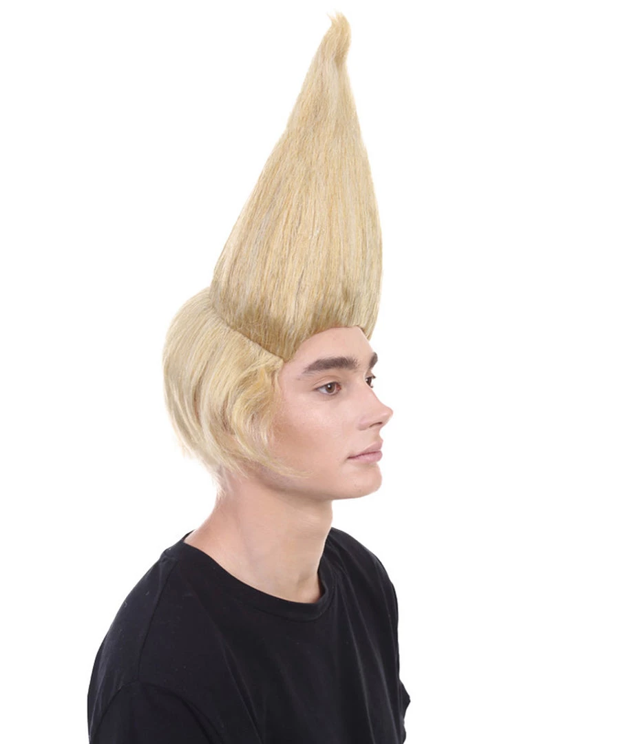 HPO President Mens II Straight Angle Wind Blown Wig | Blonde Wig | Premium Breathable Capless Cap