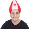 FLAGWIGS Men's Flag Troll Wig Collection | Canada Flag Wig | Premium Breathable Capless Cap