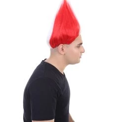 FLAGWIGS Men's Flag Troll Wig Collection | Canada Flag Wig | Premium Breathable Capless Cap