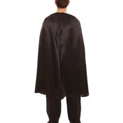 HPO Adult Men's Superhero Cape With Mask Set Costume | Multiple Color Options Halloween Costume