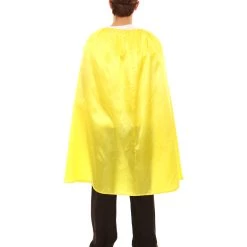 HPO Adult Men's Superhero Cape With Mask Set Costume | Multiple Color Options Halloween Costume
