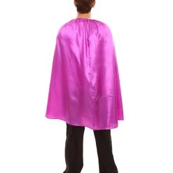 HPO Adult Women's Superhero Cape With Mask Set Cartoon Costume | Multiple Color Options Halloween Costume