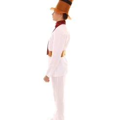 HPO Adult Men's Mr Snowman Costume | White Halloween Costume
