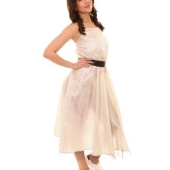 HPO Adult Women's 50s Polka Dot Dress Vintage Costume | Multi Cosplay Costume