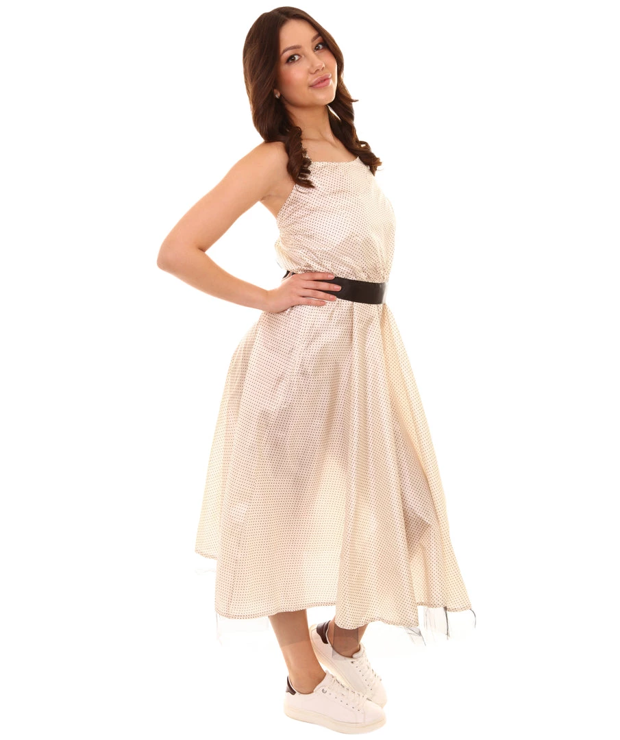 HPO Adult Women's 50s Polka Dot Dress Vintage Costume | Multi Cosplay Costume