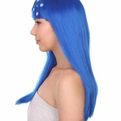 FLAGWIGS Australian Flag Sport Party Long Bob Wig | Premium Breathable Capless Cap Women's