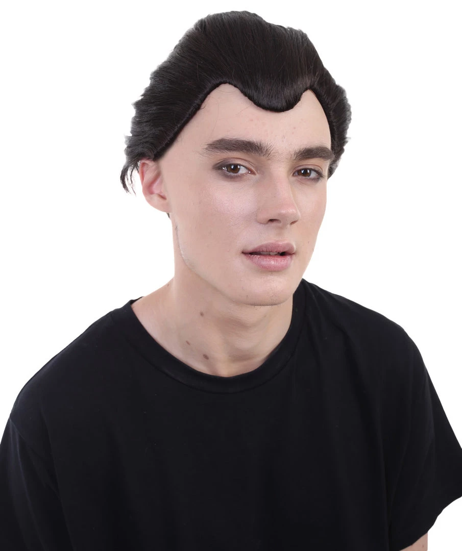 HPO Dracula Wig | Vampire Movie Wig | Premium Breathable Capless Cap Kids
