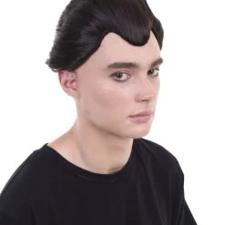 HPO Dracula Wig | Vampire Movie Wig | Premium Breathable Capless Cap Kids