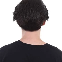 HPO Dracula Wig | Vampire Movie Wig | Premium Breathable Capless Cap Kids