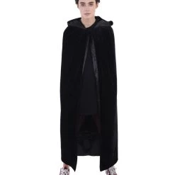 HPO Adult Men's Reversible Hooded Cape Costume | Multiple Color Option Cosplay Costume