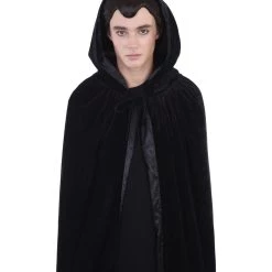 HPO Adult Men's Reversible Hooded Cape Costume | Multiple Color Option Cosplay Costume