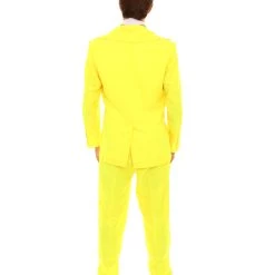 HPO 70's Rock Star | Powder Blue Suit With Dickie And Tie | Premium Halloween Costume | Multiple Color Options Men's