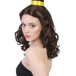 HPO Princess Womens Prestige Wig | Cosplay Wig | Premium Breathable Capless Cap Men's