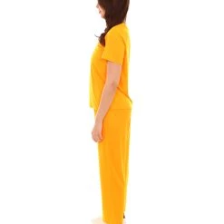 HPO Adult Women's Prisoner Costume | Orange Cosplay Costume