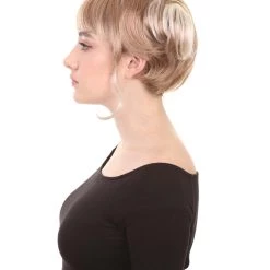 HPO Womens Cutie Doll Wig | Multi Color Cosplay Halloween Wig | Premium Breathable Capless Cap