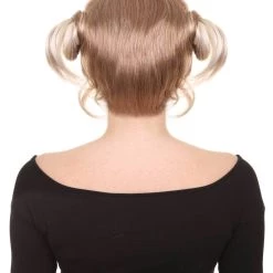 HPO Womens Cutie Doll Wig | Multi Color Cosplay Halloween Wig | Premium Breathable Capless Cap