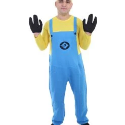 HPO Adult Men's Movie Kevin Costume | Yellow & Blue Halloween Costume